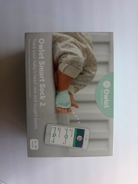 Owlet Smart Sock 2 Baby Monitor - Mint
